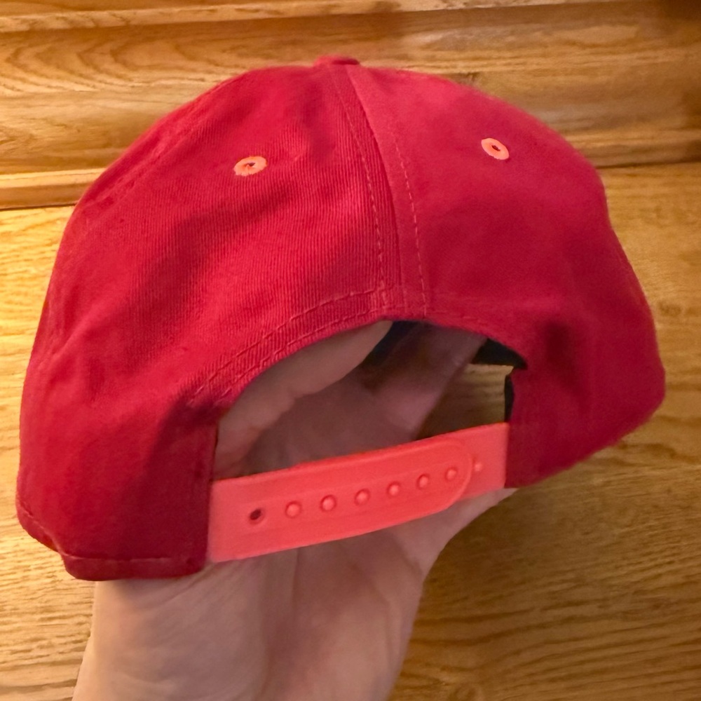 Nike Red and Orange Embroidered Cap - Picture 4 of 10